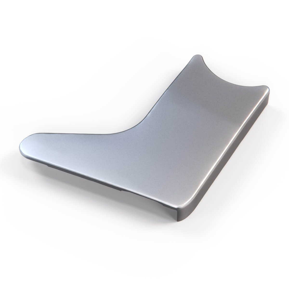 Mercedes-Benz W107 Front Seat Side Cover Trim Chrome Left or Right