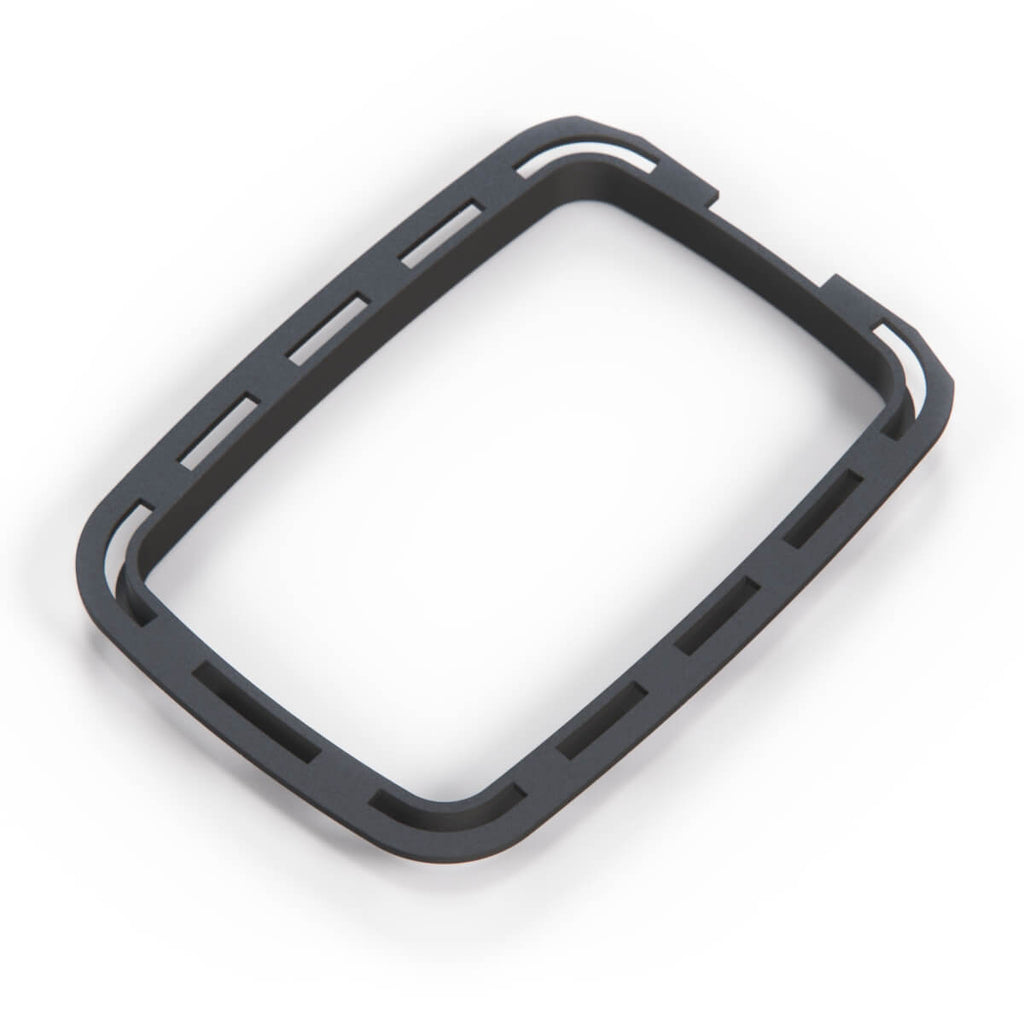 Mercedes-Benz W107 W109 W114 Shifter Panel Plastic Frame Black (A1232670197) — view 4