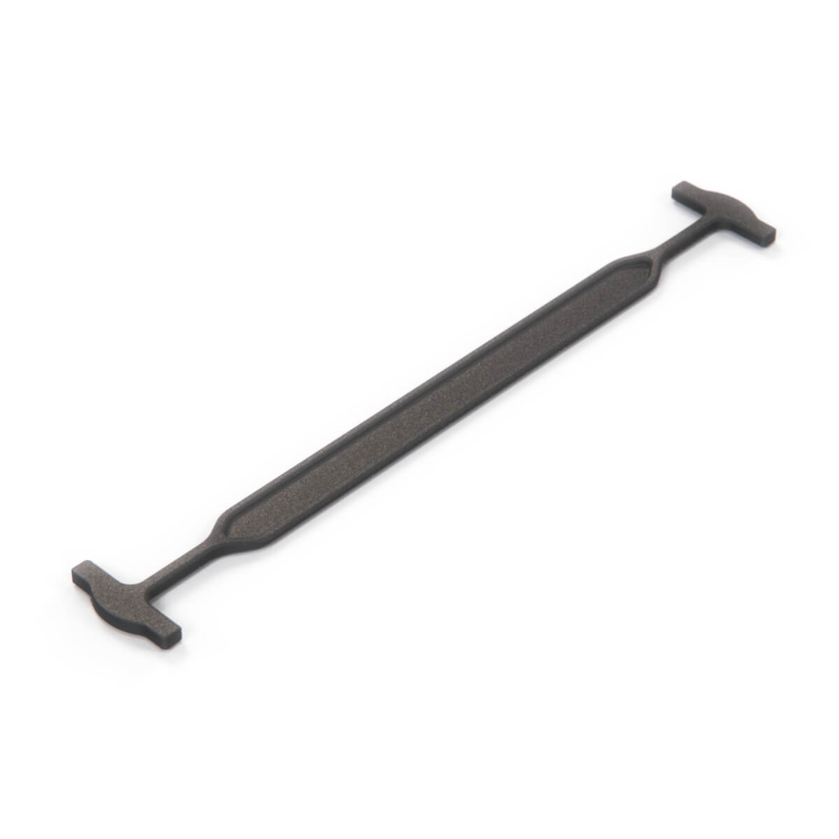 Mercedes-Benz W107 W116 W123 Spare Tire Box Floor Rubber Strap Black (A1236930014) — view 3