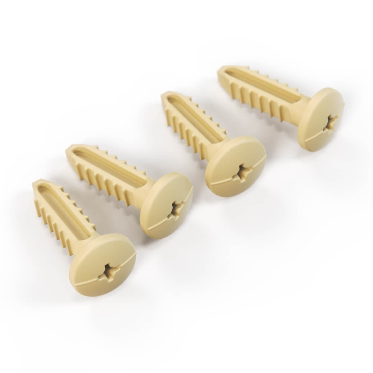 Mercedes-Benz W107 W123 W126 Lower Dashboard Plastic Screw All Colours (A1269881678) — view 6