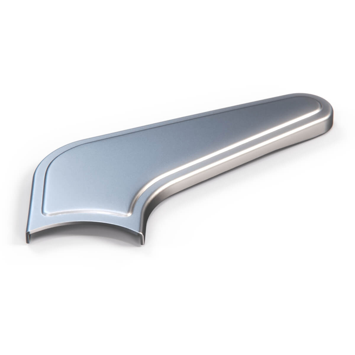 Mercedes-Benz W108 W109 W110 Front Seat Side Hinge Cover Chrome Left or Right — view 2