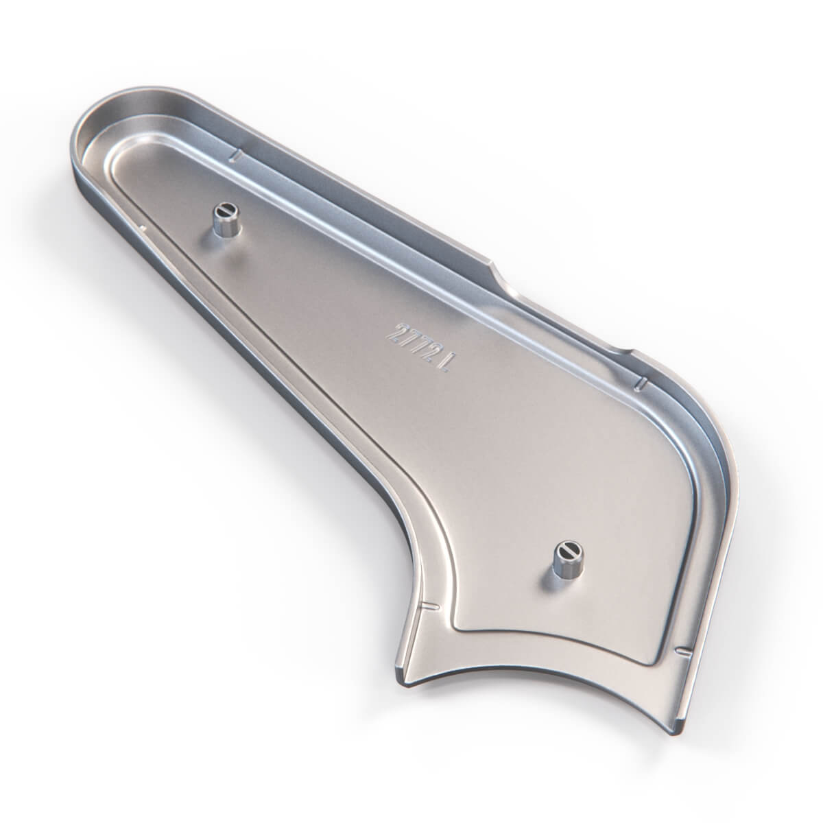 Mercedes-Benz W108 W109 W110 Front Seat Side Hinge Cover Chrome Left or Right — view 3