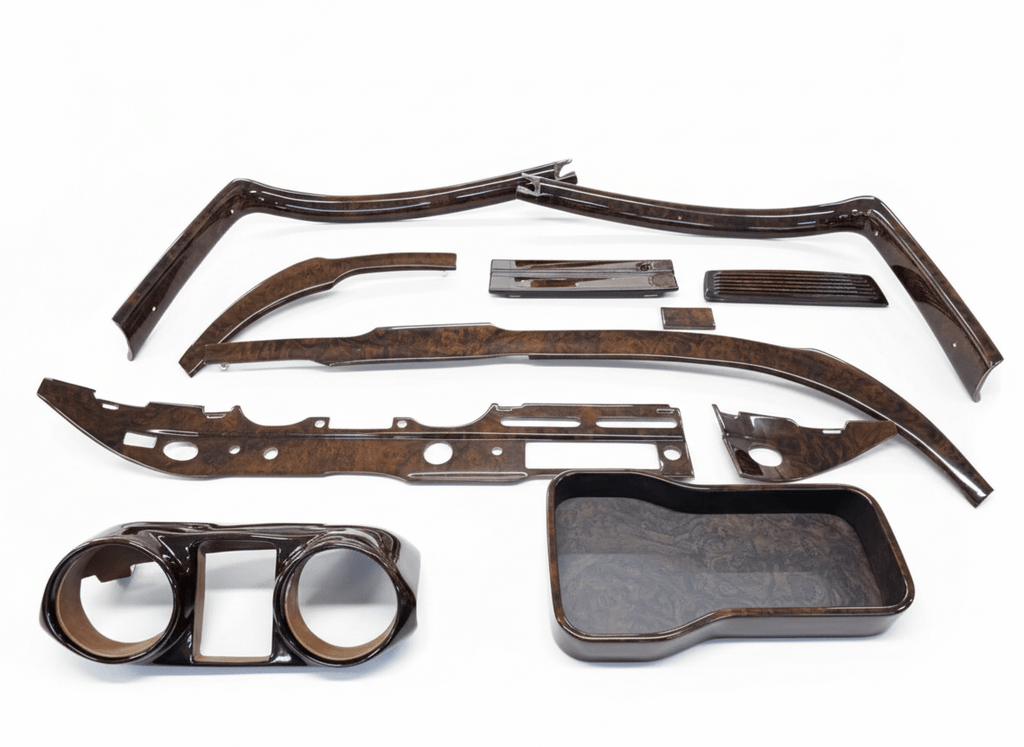 Mercedes-Benz W112 Full Interior Complete Wooden Trims Set 4 Wood Types
