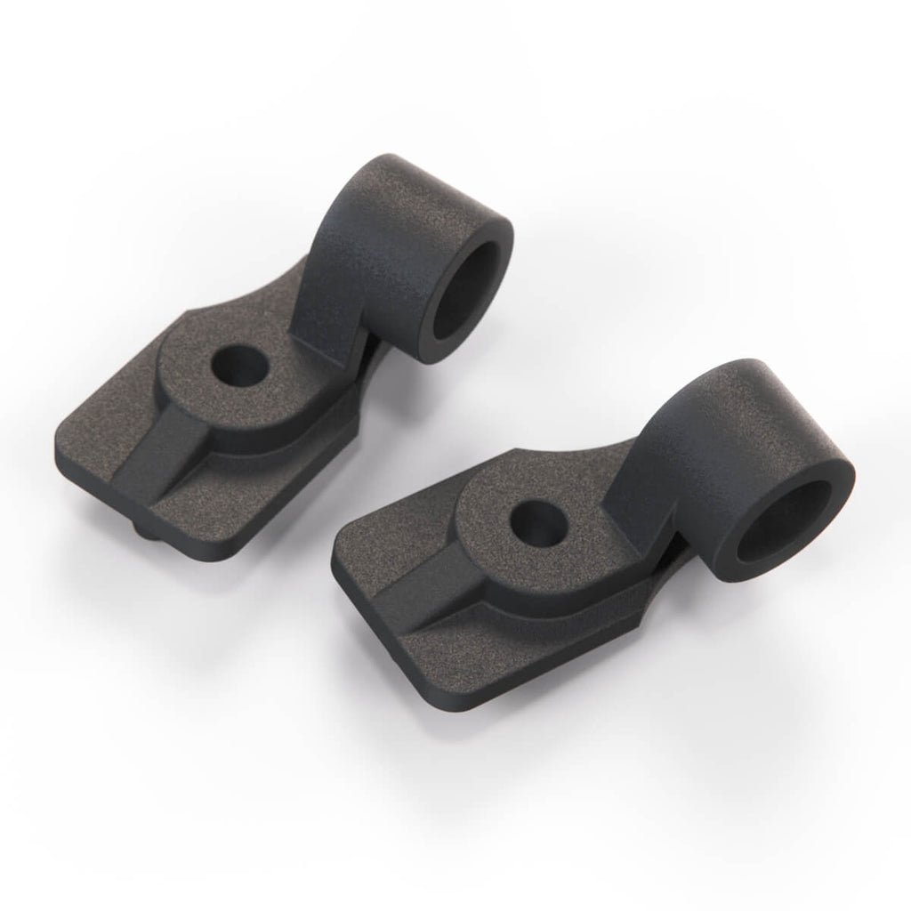 Mercedes-Benz W123 Accelerator Pedal Bearing Holder Set of 2 Black (A1233010118) — view 3