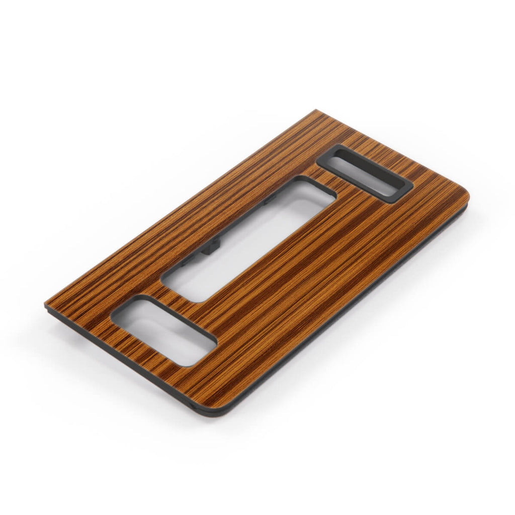 Mercedes-Benz W123 Climate Control Wooden Panel Trim Zebrano Walnut