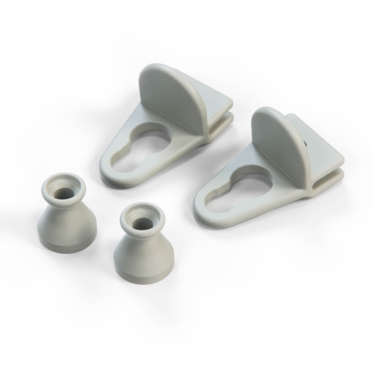 Mercedes-Benz W123 Rear Window Sun Shade Hook Set Repair Kit All Colours — view 3