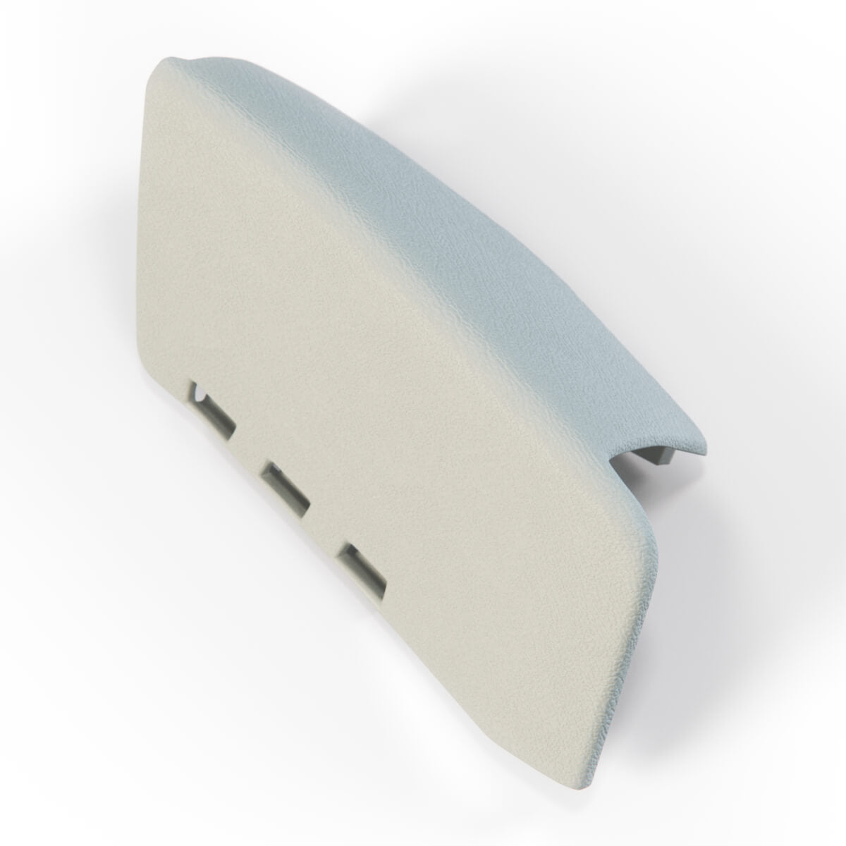 Mercedes-Benz W123 W126 Front Seat Rail Rear Outer Cover Trim All Colours Left or Right — view 3