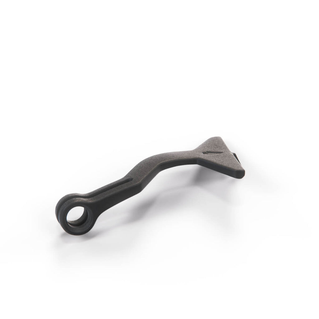 Mercedes-Benz W124 Hood Latch Mechanism Unlock Handle Black (A1248870527) — view 3