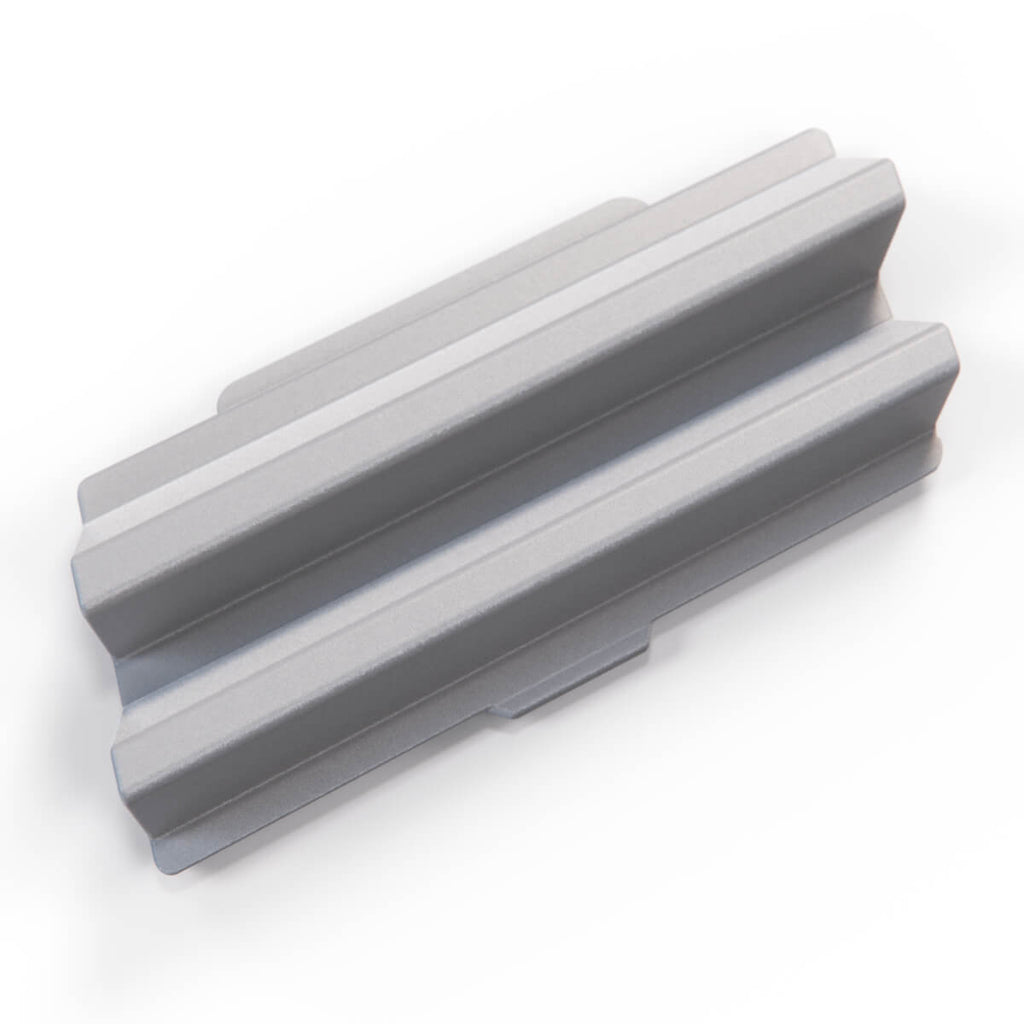Mercedes-Benz W124 Lorinser 1 Generation Front Bumper Tow Hook Cover Grille Trim Primed — view 2