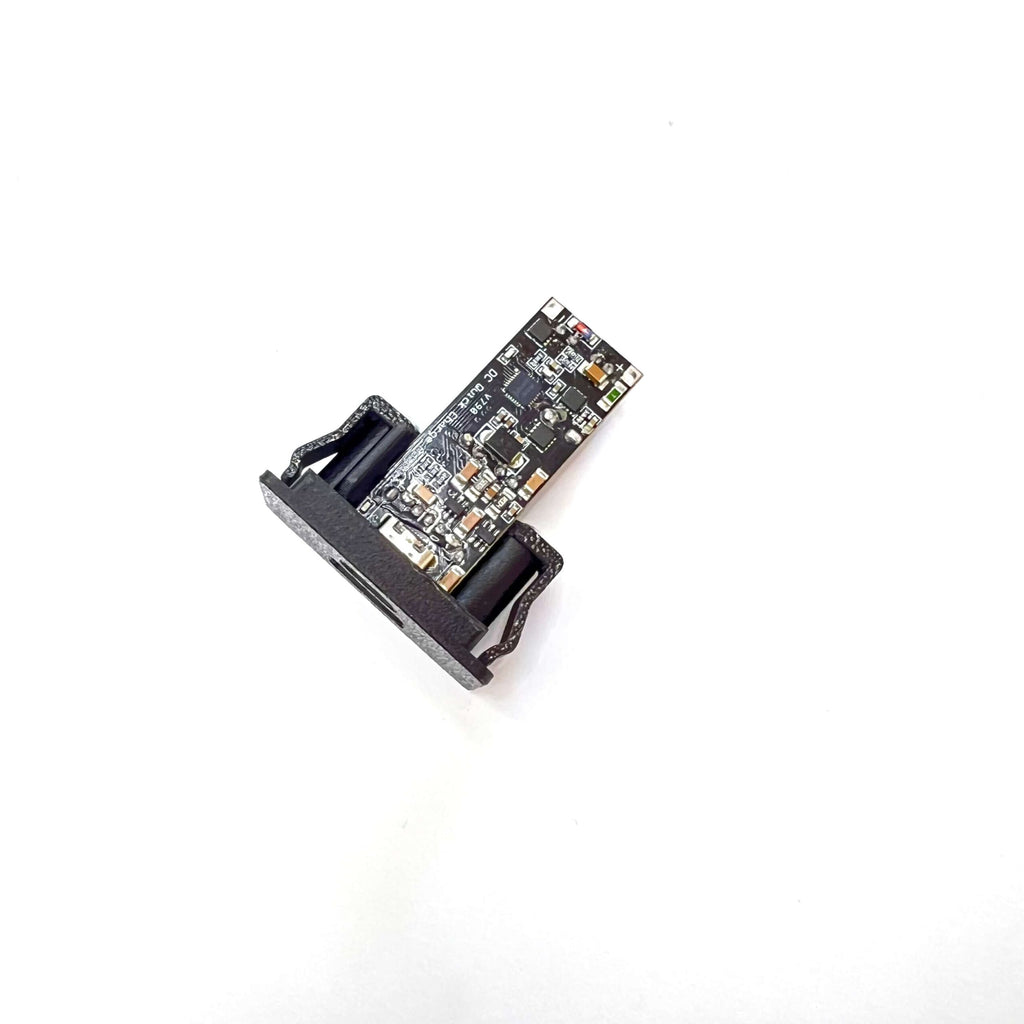 Mercedes-Benz W124 W201 Center Console Switch Blank with Usb Charger — view 5