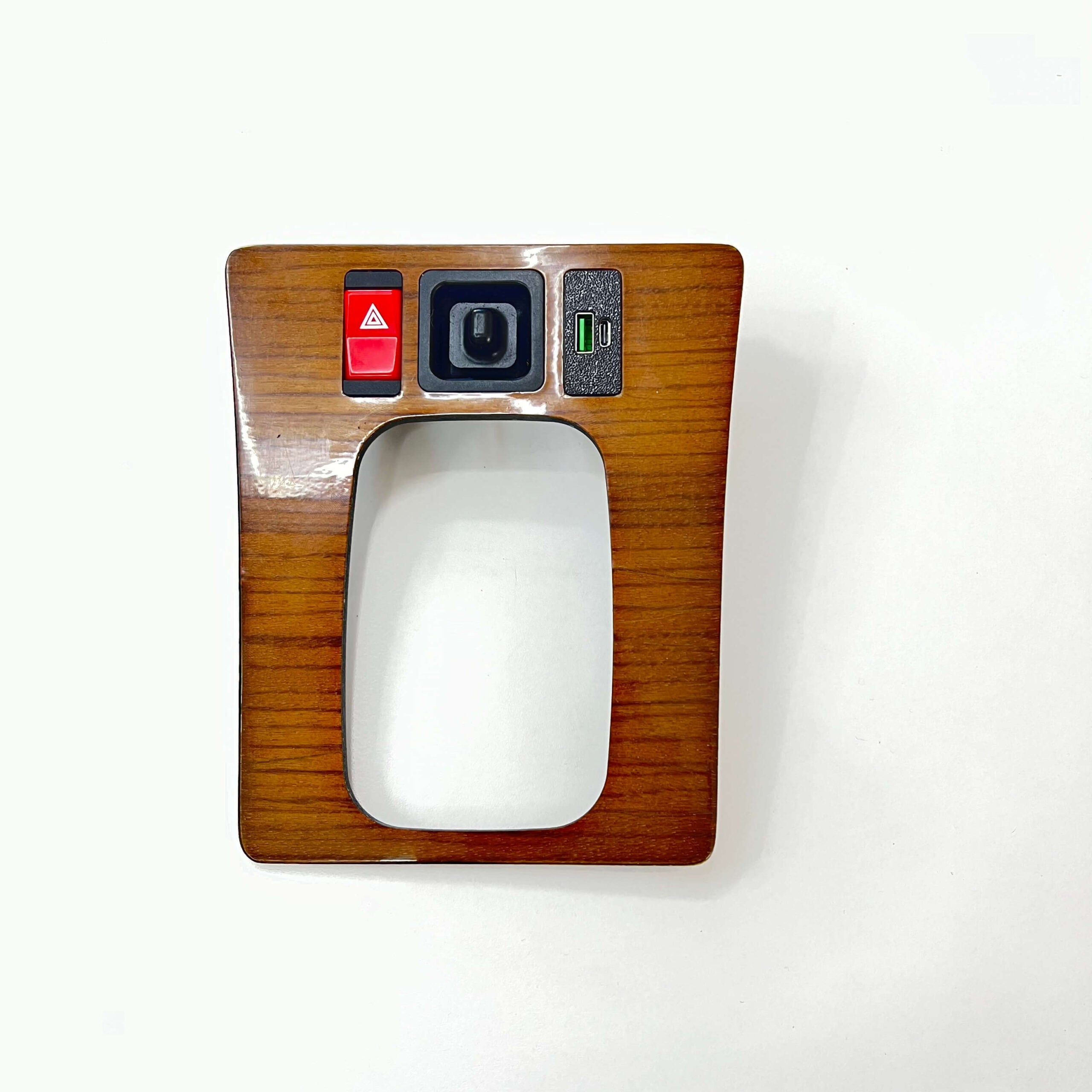 Mercedes-Benz W124 W201 Center Console Switch Blank with Usb Charger — view 7
