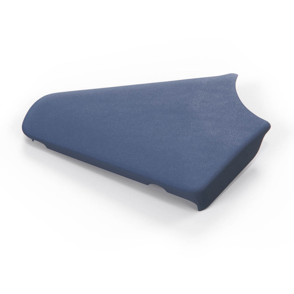 Mercedes-Benz W126 C126 SEC Facelift Front Seat Outer Side Cover Trim All Colours Right — Left / Blau (Dark-Blue)