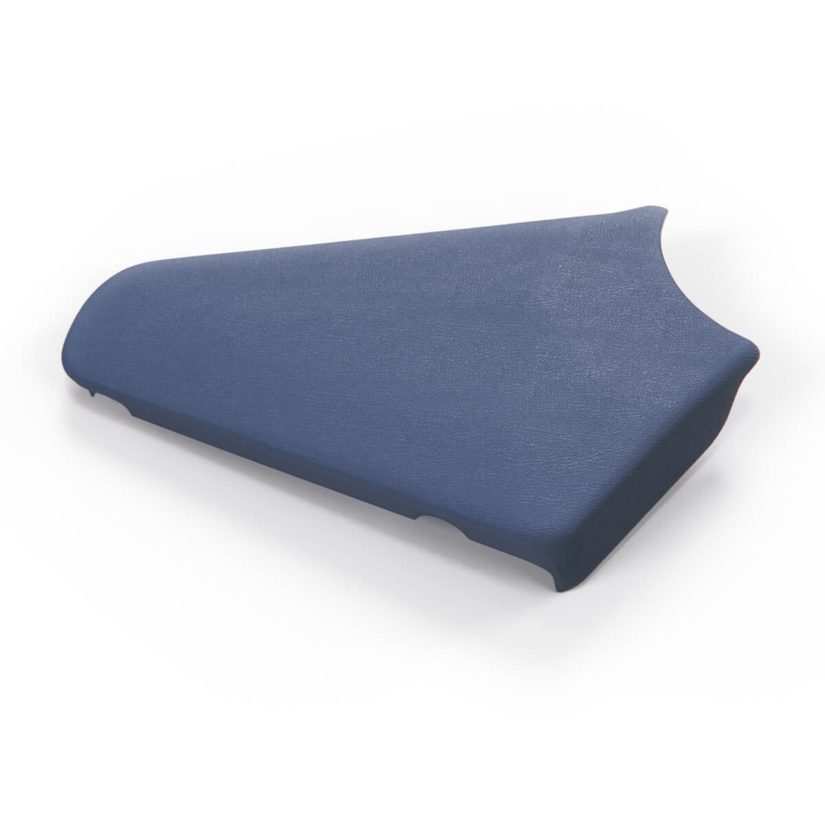 Mercedes-Benz W126 C126 SEC Facelift Front Seat Outer Side Cover Trim All Colours Right — Left / Blau (Dark-Blue)