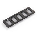 Mercedes-Benz W126 Center Console Coin Tray Panel Attachment Bracket Black (A1266802052)