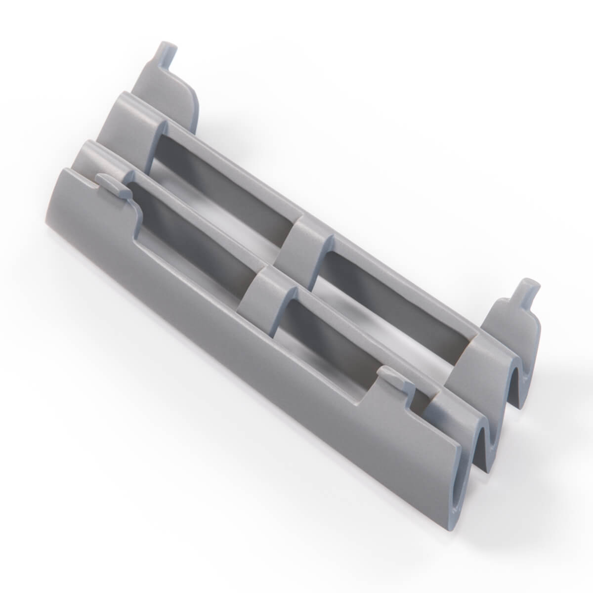 Mercedes-Benz W126 Lorinser Front Bumper Tow Hook Cover Grille Primed Lorinser 488 2038 — view 4