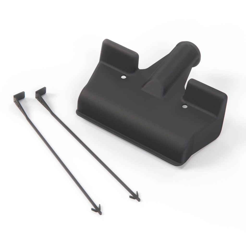 Mercedes-Benz W140 W202 Towbar Cover Bracket Black (A1403150183)