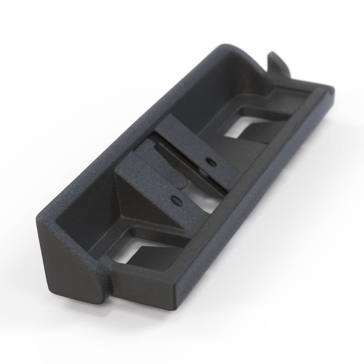 Mercedes-Benz W140 W210 Front Bumper Outside Temperature Sensor Bracket Black — view 3
