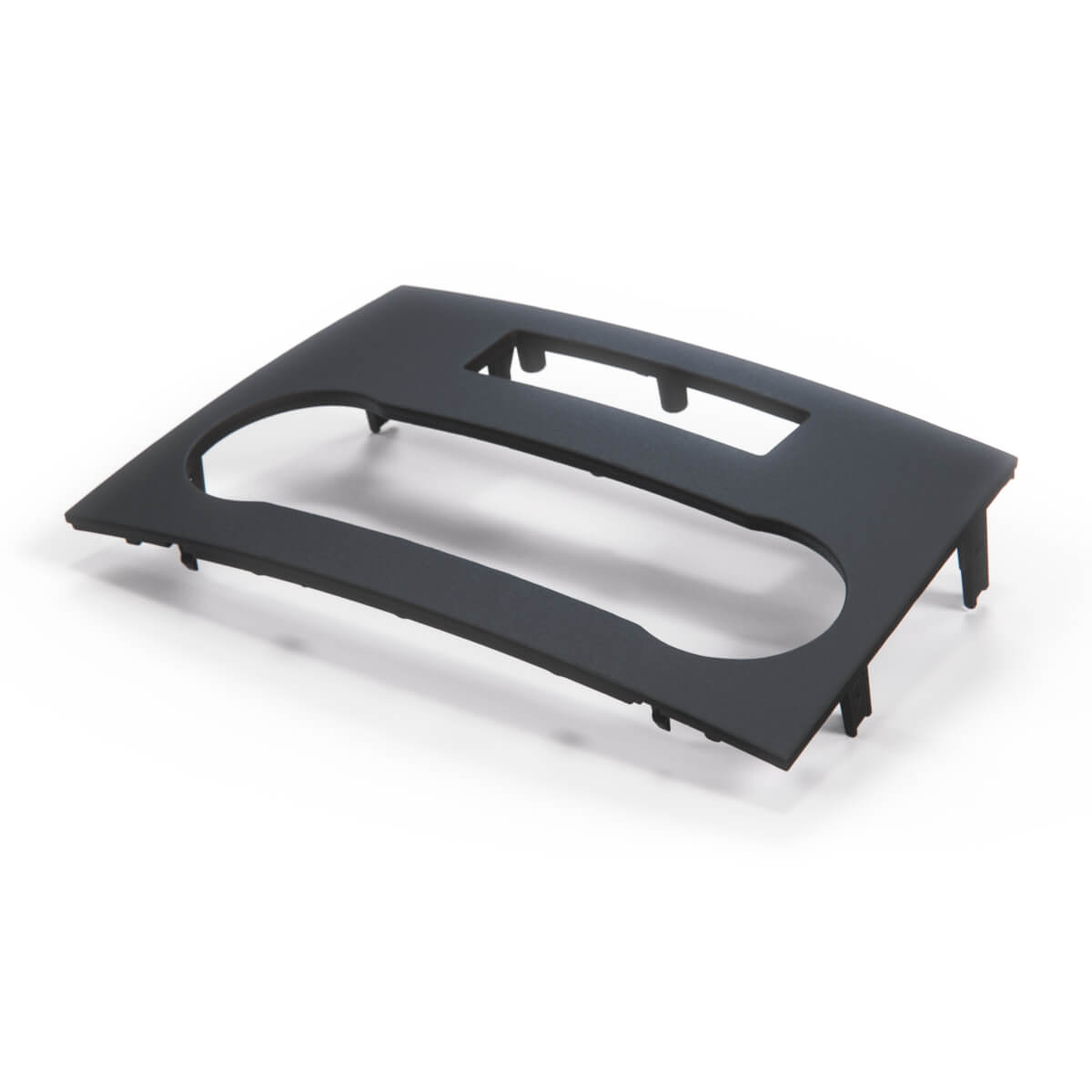 Mercedes-Benz W169 Center Console Frame Panel Black (A1696803239) — view 3