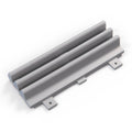 Mercedes-Benz W201 Bbs Bodykit Front Bumper Tow Hook Cover Grille Primed (2110019)