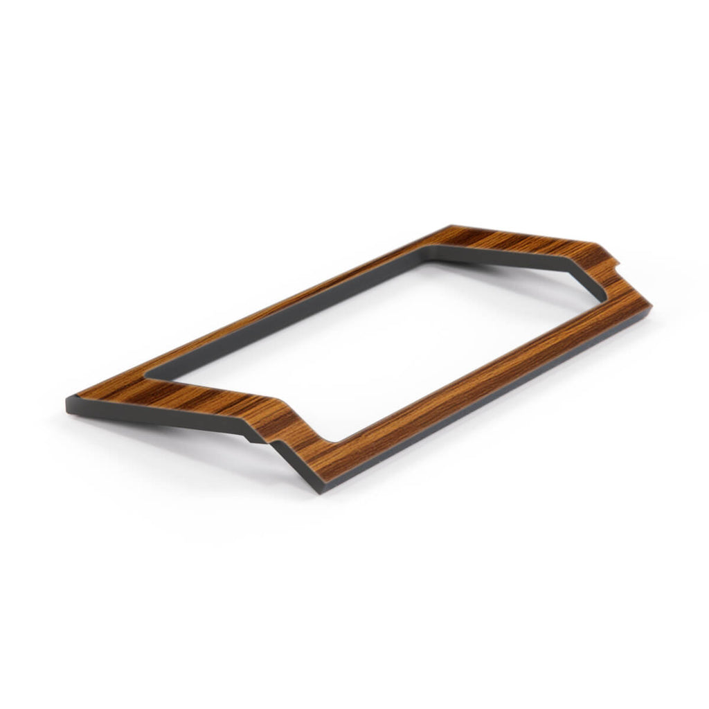 Mercedes-Benz W202 Center Console Ashtray Wooden Surround Trim Zebrano Walnut — view 3
