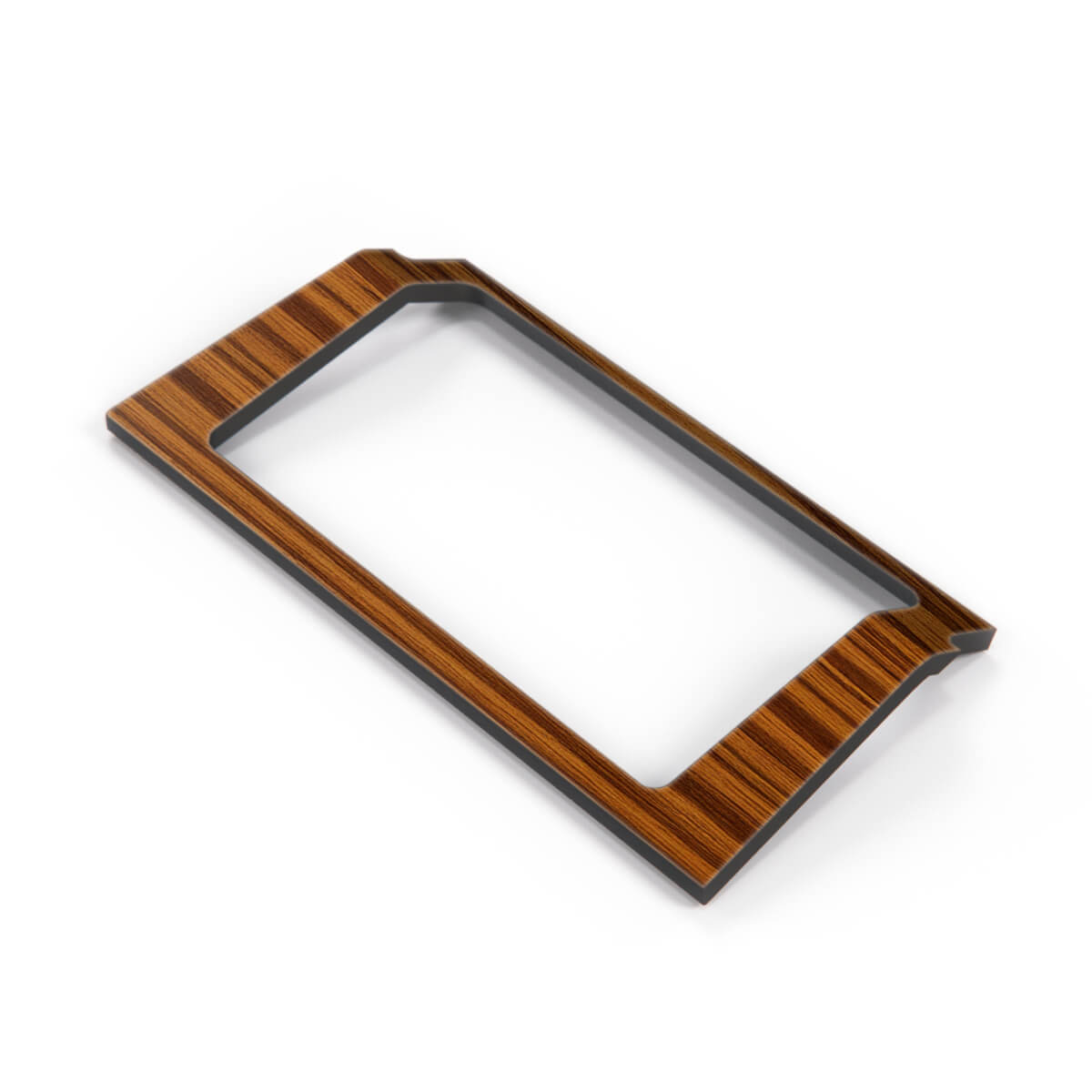 Mercedes-Benz W202 Center Console Ashtray Wooden Surround Trim Zebrano Walnut — view 2