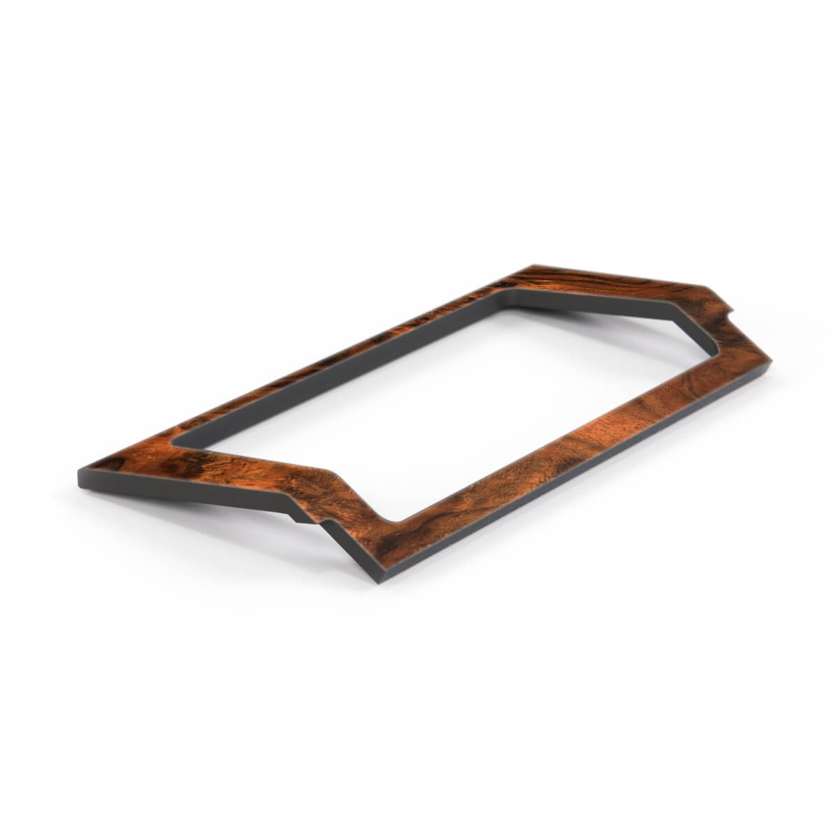 Mercedes-Benz W202 Center Console Ashtray Wooden Surround Trim Zebrano Walnut — view 4
