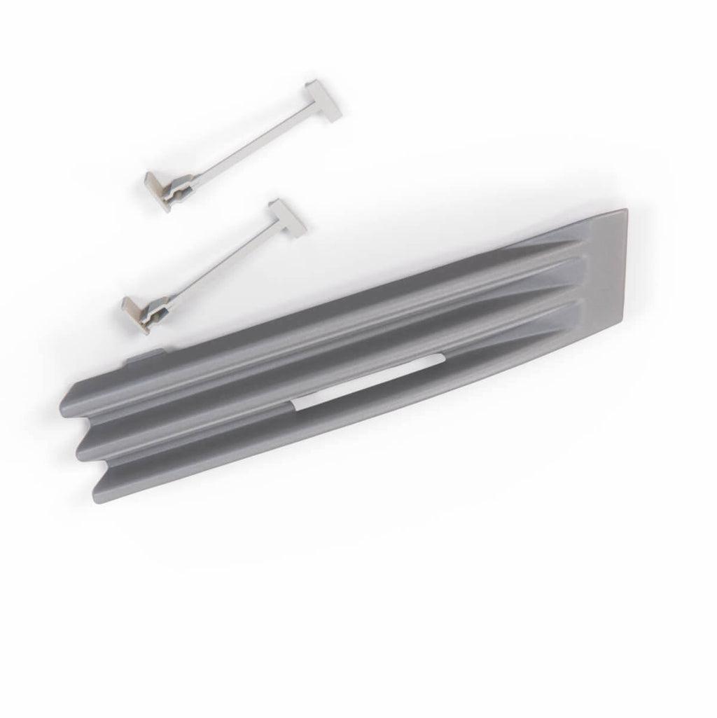 Mercedes-Benz W202 Front Bumper Tow Hook Cover Grille Primed Left or Right — view 4