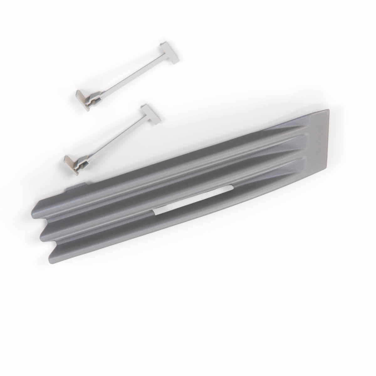 Mercedes-Benz W202 Front Bumper Tow Hook Cover Grille Primed Left or Right — view 4