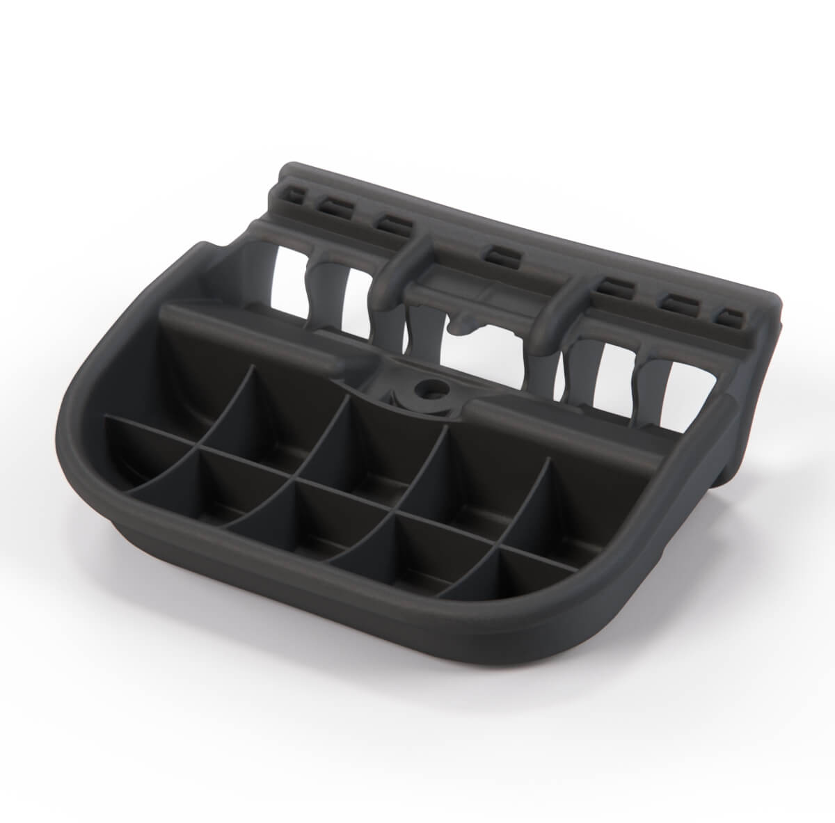 Mercedes-Benz W202 Front Seat Headrest Repair Frame Black 5013 0530 0001 (A2029707750) — view 3