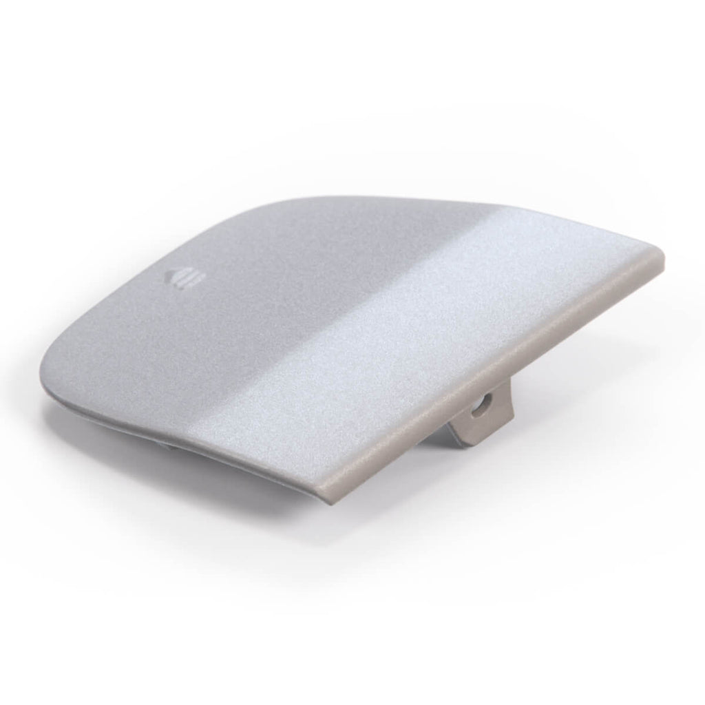 Mercedes-Benz W205 AMG Rear Bumper Tow Hook Cover Cap Primed (A2058851624) — view 3
