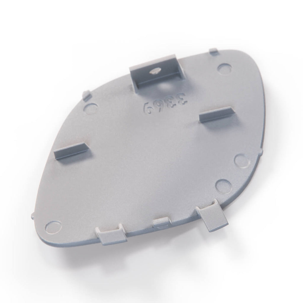 Mercedes-Benz W205 Facelift Front Bumper Tow Hook Cover Cap Primed (A2058850024) — view 4