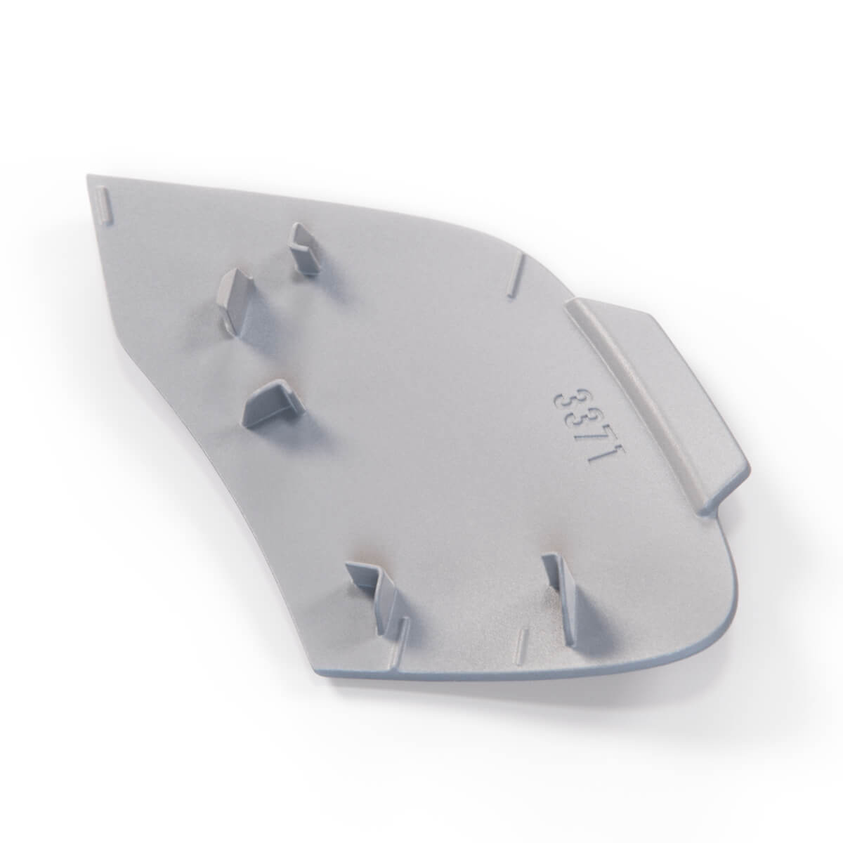 Mercedes-Benz W217 AMG Facelift Front Bumper Tow Hook Cover Cap Primed (A2178855800) — view 4