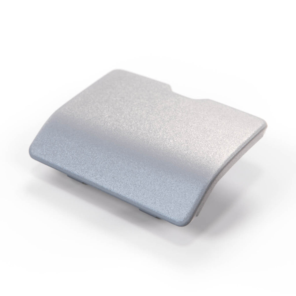 Mercedes-Benz W220 AMG Rear Bumper Tow Hook Cover Cap Primed (A2208850126) — view 2
