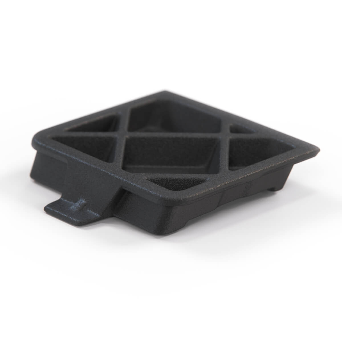 MINI R50 R52 Cooper Front Bumper Tow Hook Cover Black (51117127930) — view 3