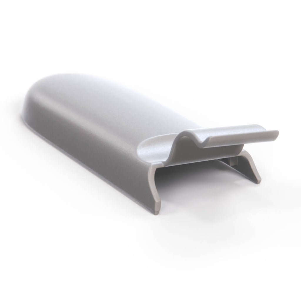 MINI R52 Cooper Convertible Trunk Lid Hinge Cover Primed Left or Right — view 2