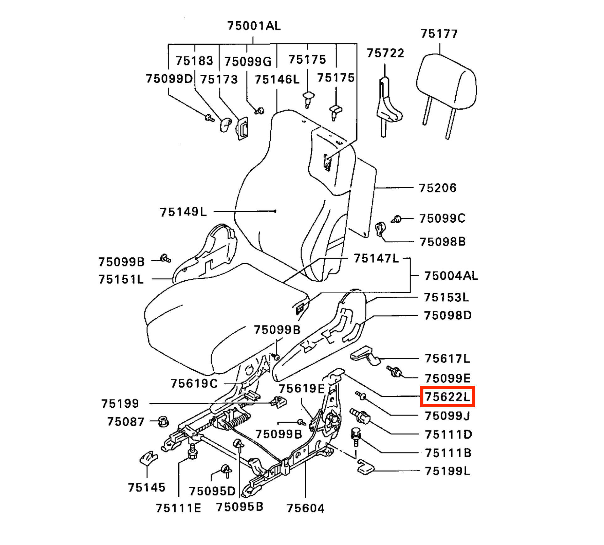 Mitsubishi 3000gt Gto Vr-4 Seat Rail Adjuster Knob All Colours Left or Right — view 5
