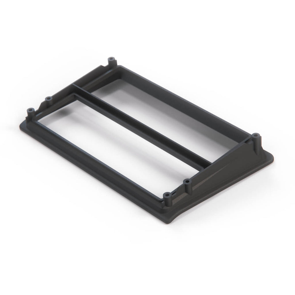 Mitsubishi Eclipse 1g Center Console Radio Frame Trim Black (MB522080) — view 3