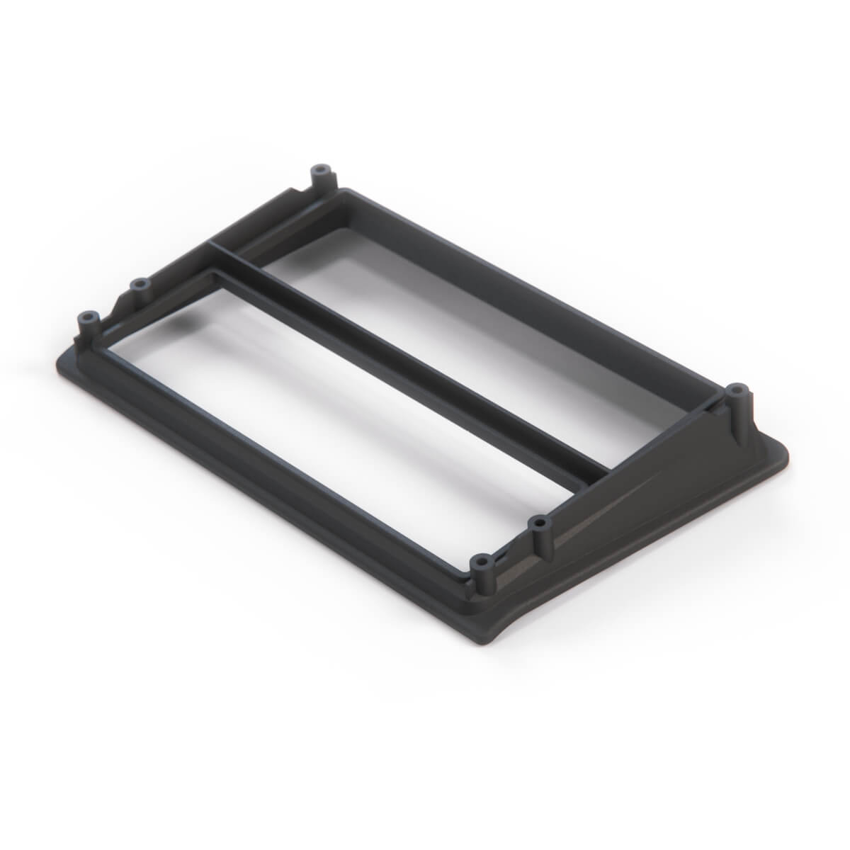 Mitsubishi Eclipse 1g Center Console Radio Frame Trim Black (MB522080) — view 3