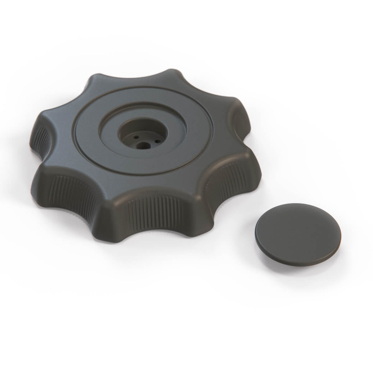 Mitsubishi Eclipse 1g Driver Seat Regulation Wheel Knob All Colours (MB791737) — view 3