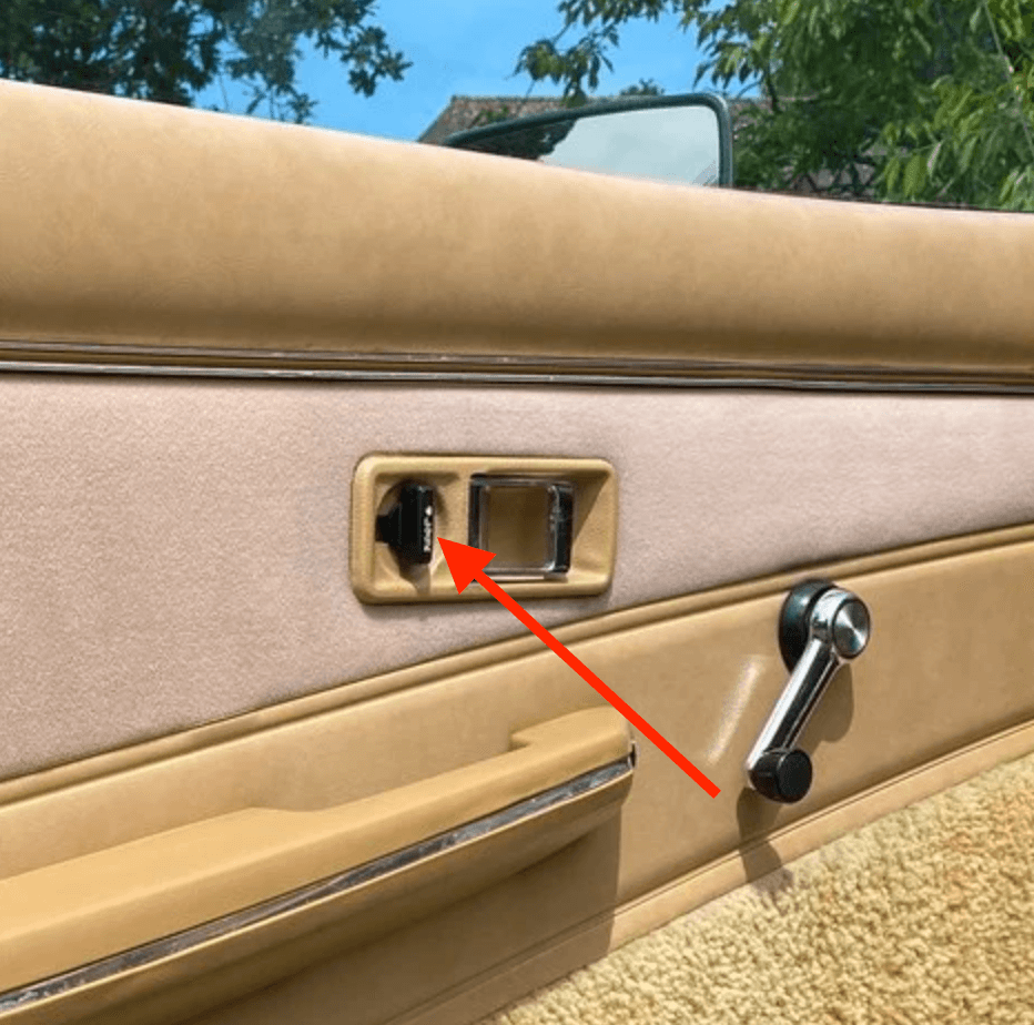 Mitsubishi Galant Lambda Sapporo Ii Inner Door Handle Trim All Colours — view 6