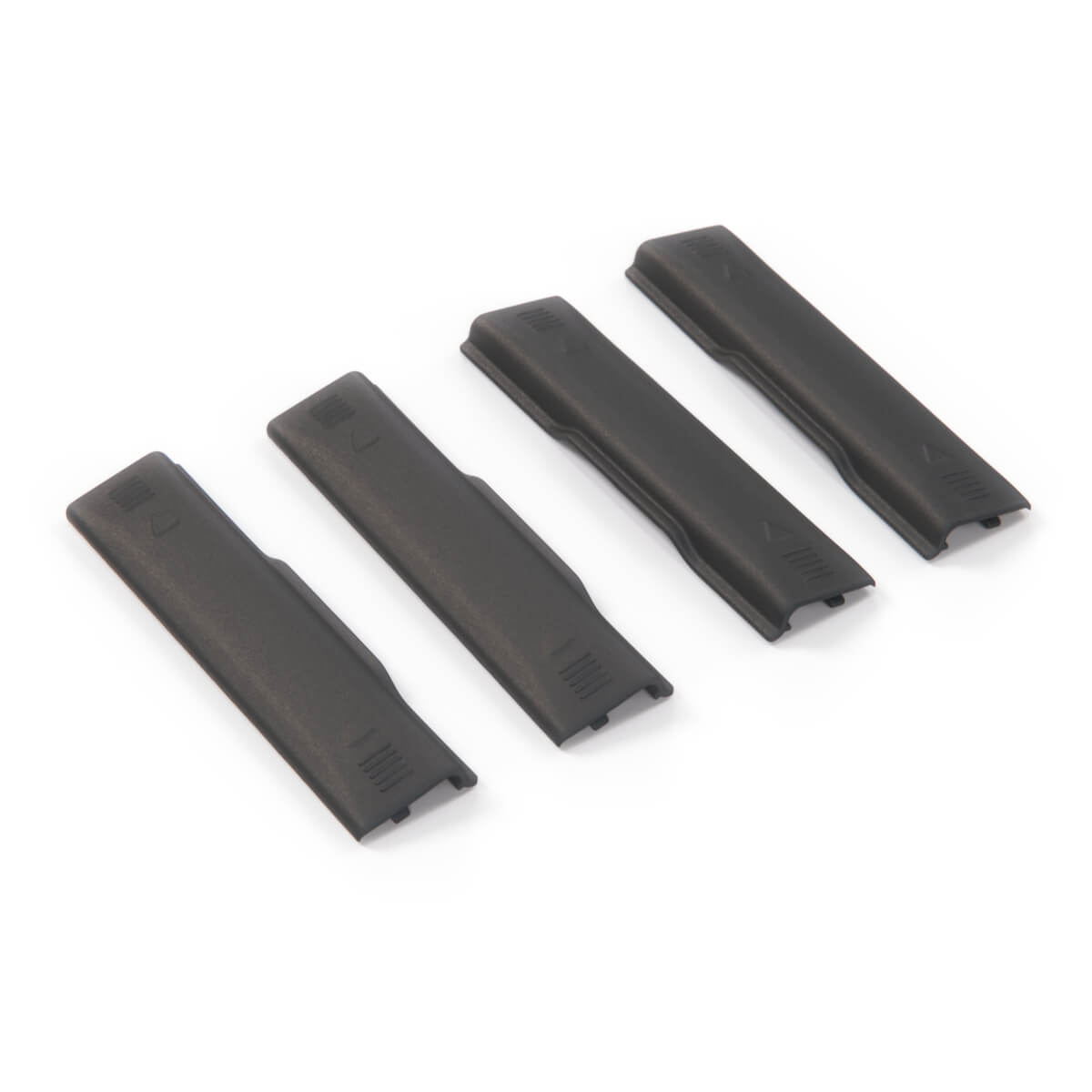 Mitsubishi Lancer X Roof Rack Mounts Cover Trim Set of 4 Black (7400A210 / 7400A157)