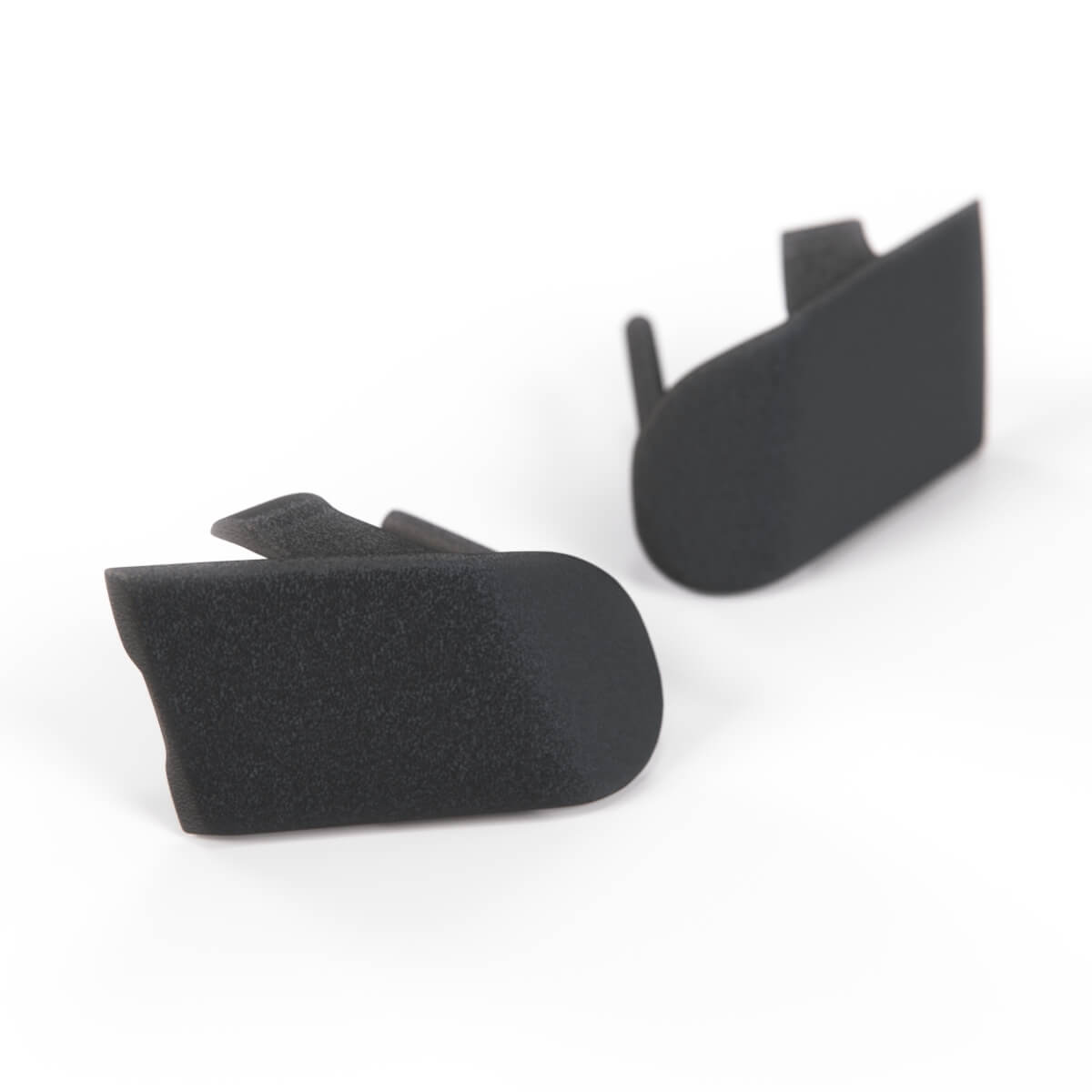 Nissan Z32 300ZX Center Console Radio Frame Screw Cover Cap Set of 2 Black Left or Right