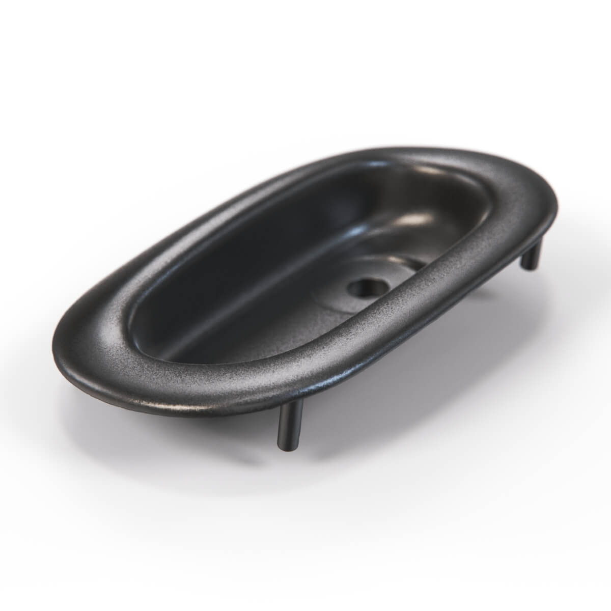 Nissan Z32 300ZX Convertible Storage Lid Finisher Gloss Black Left or Right — view 3