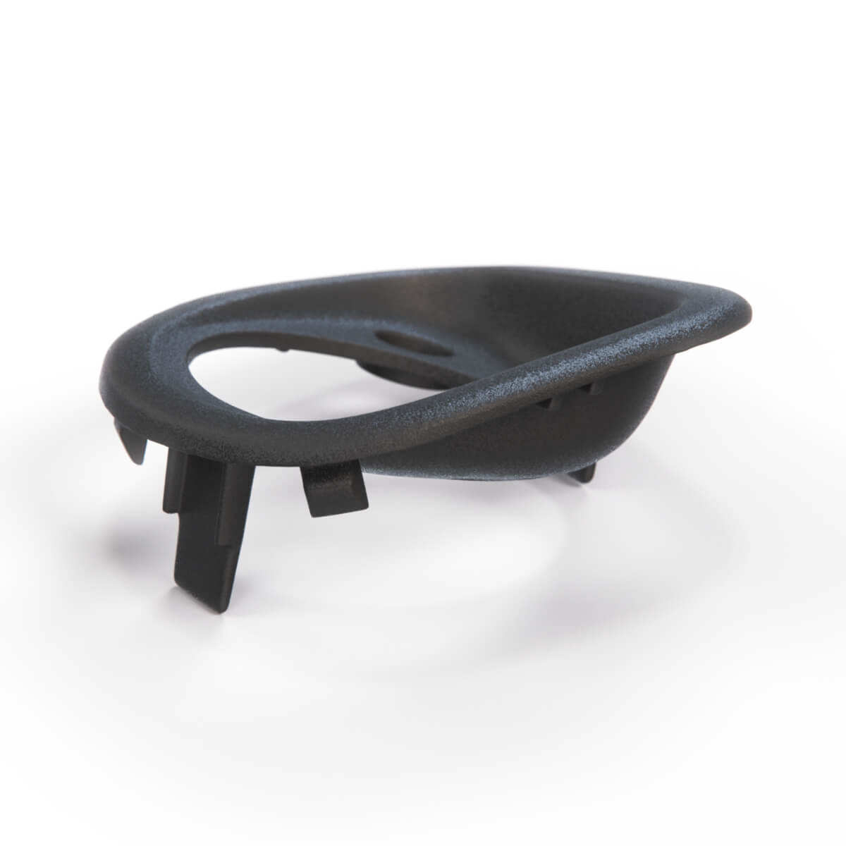 Nissan Z32 300ZX Ignition Lock Finisher Cover Trim Black (4847430P00) — view 4