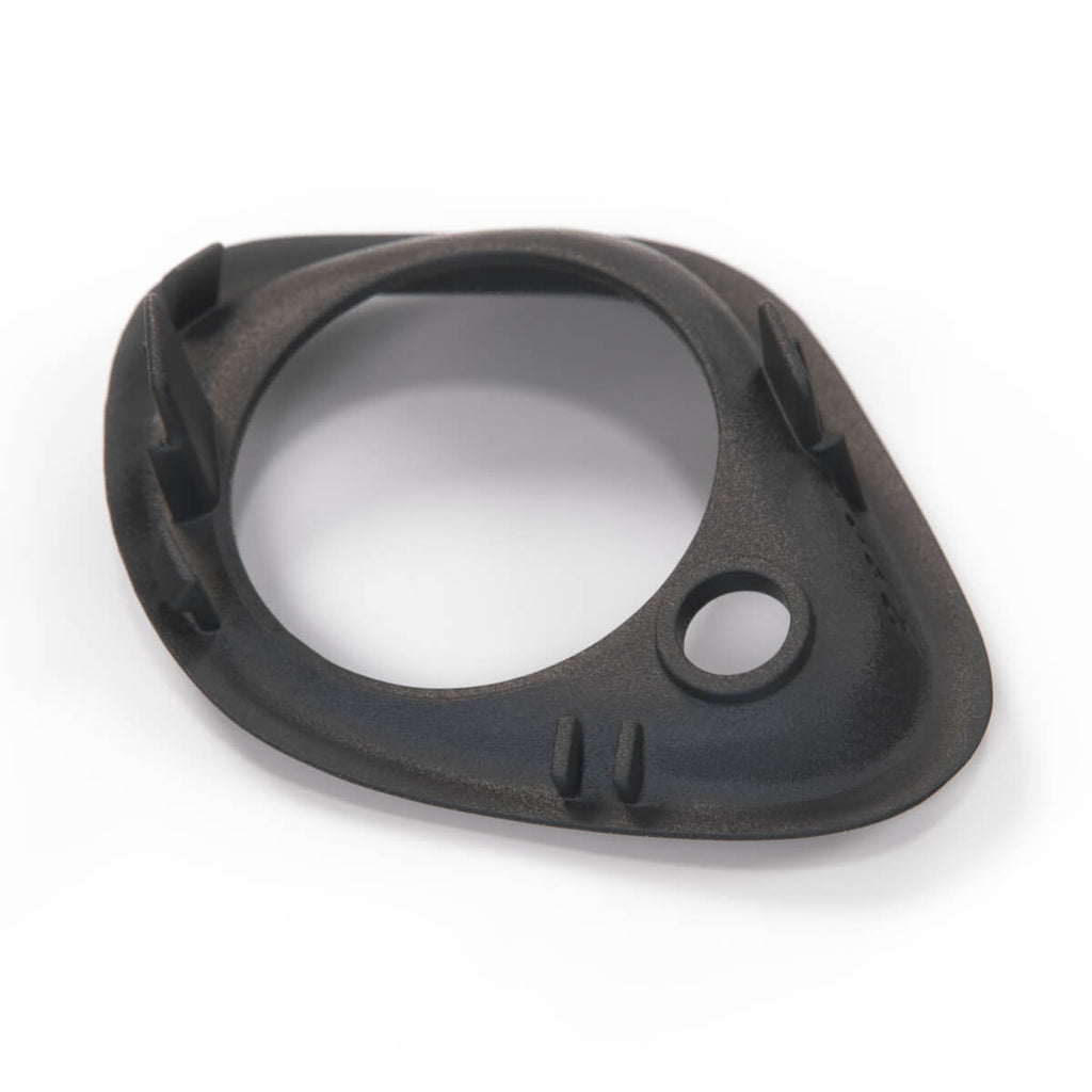 Nissan Z32 300ZX Ignition Lock Finisher Cover Trim Black (4847430P00) — view 3