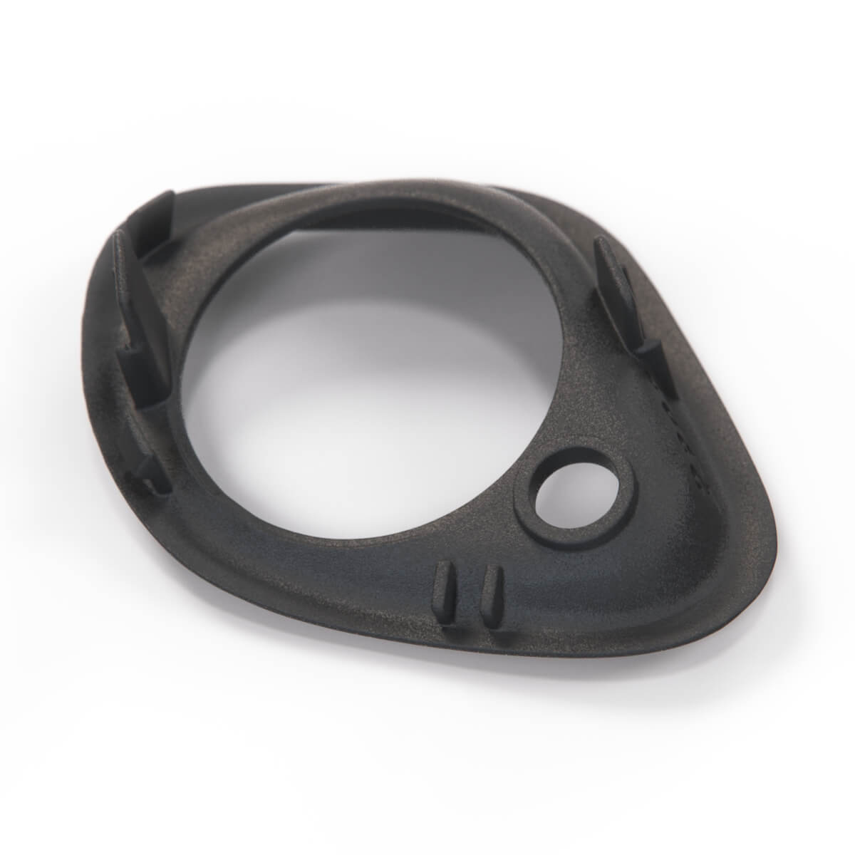 Nissan Z32 300ZX Ignition Lock Finisher Cover Trim Black (4847430P00) — view 3