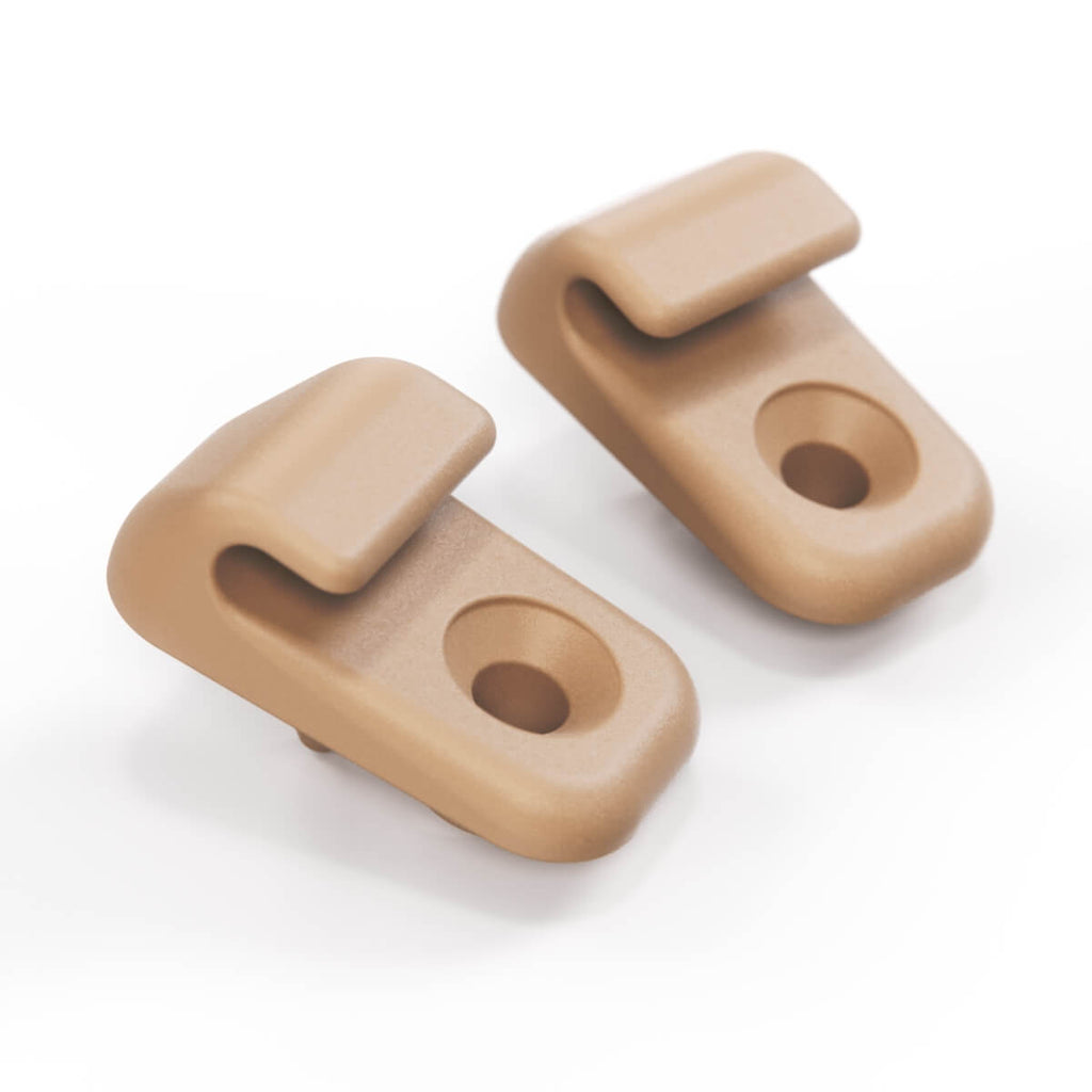 Nissan Z32 300ZX Parcel Shelf Hook Clips Set of 2 All Colours (7991630P00) — view 3