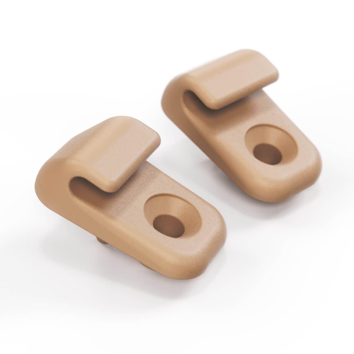 Nissan Z32 300ZX Parcel Shelf Hook Clips Set of 2 All Colours (7991630P00) — view 3