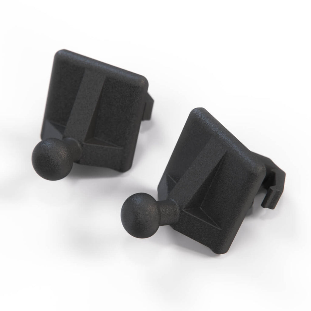 Nissan S12 200SX Silvia Gazelle 310 Parcel Shelf Strap Hook Set of 2 Black (79916M8200) — view 4