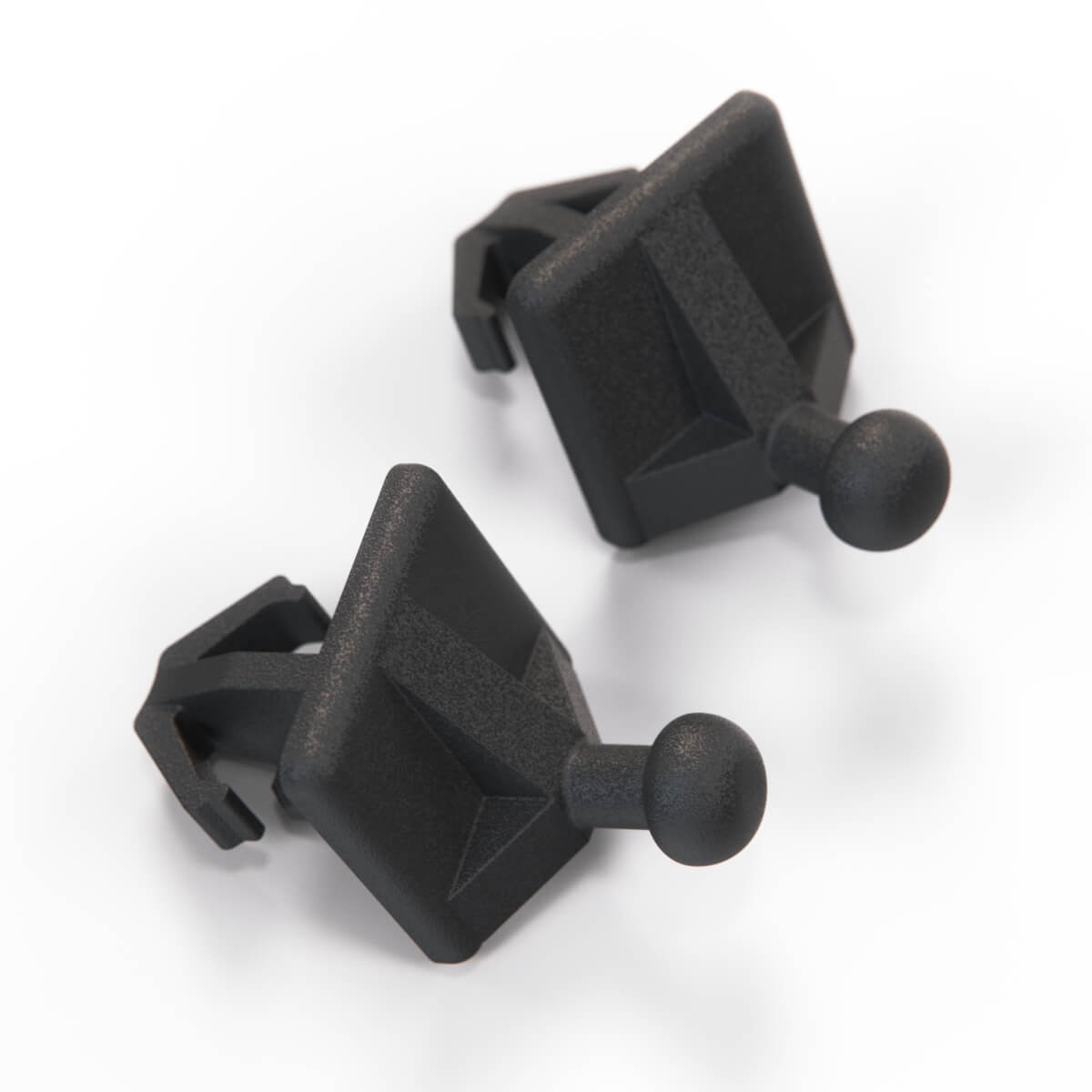 Nissan S12 200SX Silvia Gazelle 310 Parcel Shelf Strap Hook Set of 2 Black (79916M8200) — view 2